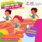 El 30 de abril habrá carrera infantil en Tulancingo