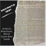 Archivo histórico  | Decreto 1821