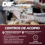 DIF Tulancingo abrió dos centros de acopio para recabar víveres y ayuda a damnificados del huracán John