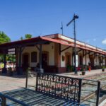 Visita de la directora del Museo del Tren de Sao Leopoldo Brasil al Museo del Ferrocarril de Tulancingo