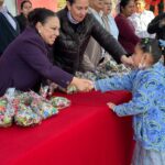 Encabezó alcaldesa Lorena García lunes cívico en primaria indígena de viveros de la loma