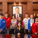Presidenta Lorena García Cázares sostuvo encuentro con integrantes del ayuntamiento honorario por un día