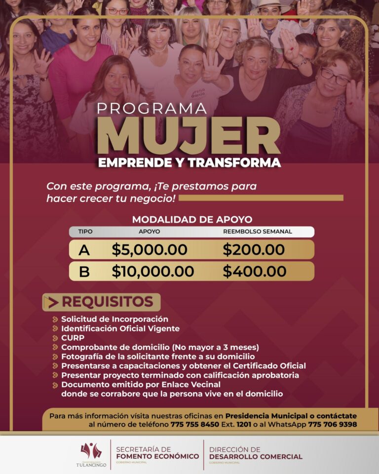 ProgramaMujerEmprendey Transforma2025