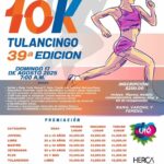Prevén participación de 250 atletas en la 39° edición de la tradicional carrera de feria Tulancingo