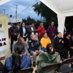 Alcaldesa Lorena García Cazares supervisa obra en proceso en El Paraíso; incluidas guarniciones y banquetas