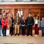 Mandataria Lorena García Cázares sostuvo reunión de acercamiento con nuevo titular del centro INAH Hidalgo
