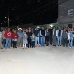 Lorena García supervisa avance de obra de guarniciones y banquetas en colonia El Paraíso con recursos FAISM